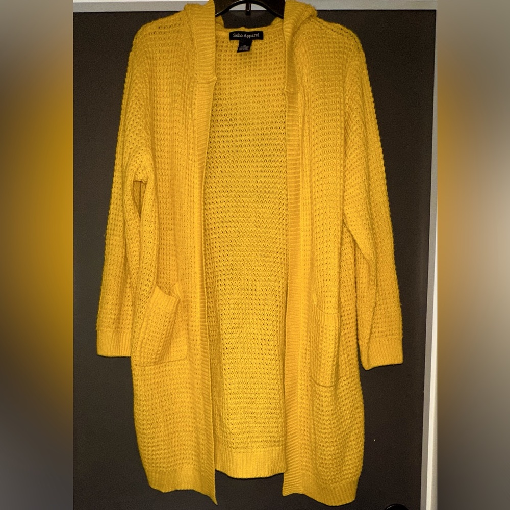 Beautiful cardigan, breezy sweater style.